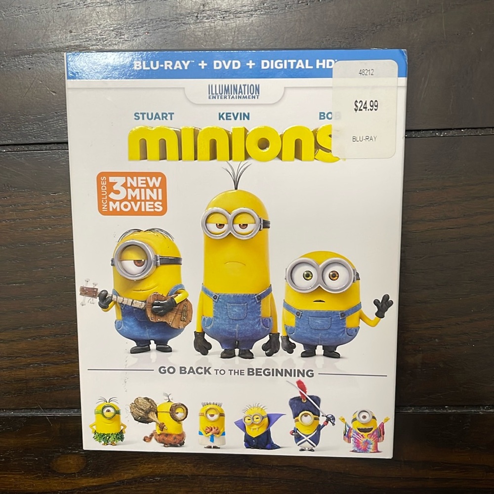 Minions Bluray